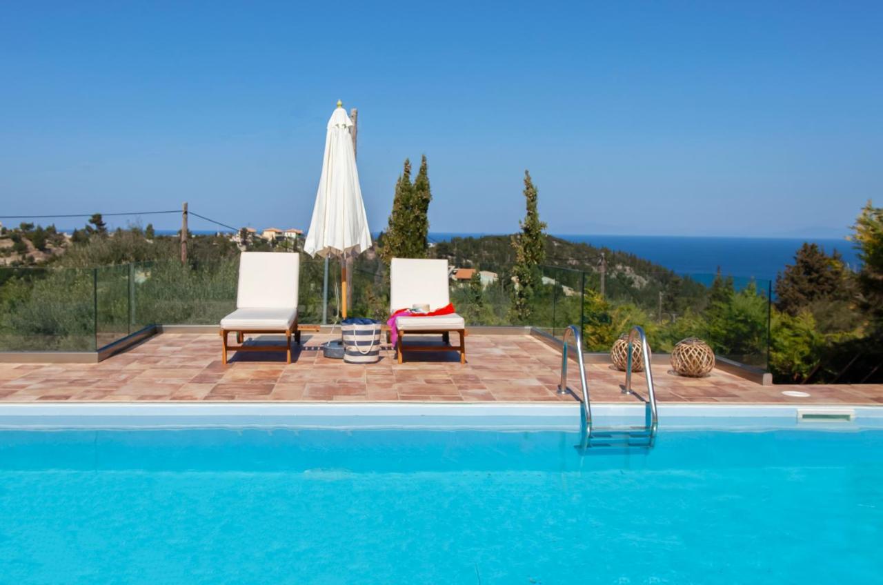 Villa Casa Azul With Private Pool Agios Nikitas Exterior photo